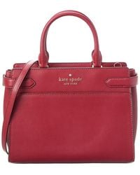 Kate Spade - Staci Medium Leather Satchel - Lyst