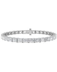 Lab Grown Diamonds - 14K 12.25 Ct. Tw. Lab-Grown Diamond Tennis Bracelet - Lyst