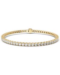 Lab Grown Diamonds - 14K 5.00 Ct. Tw. Lab-Grown Diamond Tennis Bracelet - Lyst