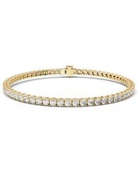 Lab Grown Diamonds - 14K 5.00 Ct. Tw. Lab-Grown Diamond Tennis Bracelet - Lyst