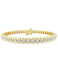 Lab Grown Diamonds - 14K 7.02 Ct. Tw. Lab Grown Diamond Bracelet - Lyst