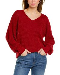 vince camuto cut out sweater