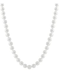 Masako Pearls - 14k 7-7.5mm Akoya Pearl Necklace - Lyst