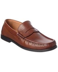 M by Bruno Magli - Giuliano Leather Loafer - Lyst