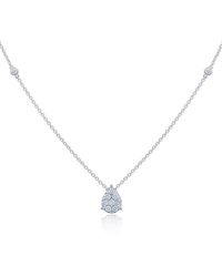 Diana M. Jewels - 14k 0.33 Ct. Tw. Diamond Necklace - Lyst