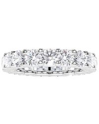 Lab Grown Diamonds - 14K 0.50 Ct. Tw. Lab-Grown Diamond Eternity Band Ring - Lyst