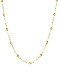 HAWLEY ST - 14K Bead Necklace - Lyst