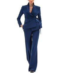 BGL - 2Pc Wool-Blend Blazer & Skirt Set - Lyst