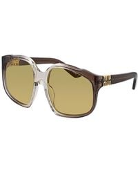 Miu Miu - 59Mm Sunglasses - Lyst