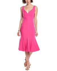 Black Halo - Ashlyn Midi Dress - Lyst