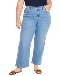 NIC+ZOE - Plus Wide Leg Weekend Jean - Lyst