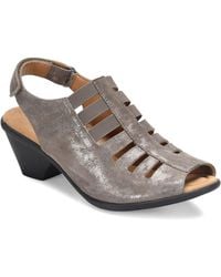 Comfortiva - Faye Suede Sandal - Lyst