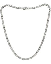 Diana M. Jewels - Fine Jewelry 18k 25.00 Ct. Tw. Diamond Necklace - Lyst