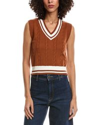 Madison Miles - Sweater Vest - Lyst