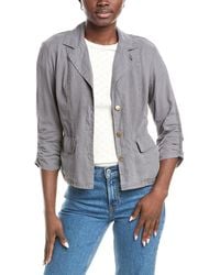 XCVI - Wearables Folsky Linen-Blend Jacket - Lyst