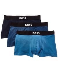 BOSS - Boss Set Of 3 Trunk Boxer - Lyst