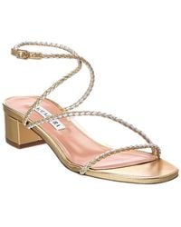 Aquazzura - Luca 35 Leather Sandal - Lyst