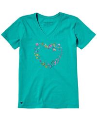 Life Is Good. - Crusher V-Neck T-Shirt - Lyst