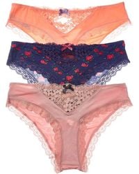 Honeydew Intimates - Set Of 3 Willow Hipster - Lyst