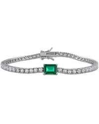 Rina Limor - 6.75 Ct. Tw. Lab-Grown Emerald & Sapphire Bracelet - Lyst