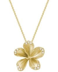 Diamond Select Cuts - 14K Diamond Pendant Necklace 0.14 Ct - Lyst