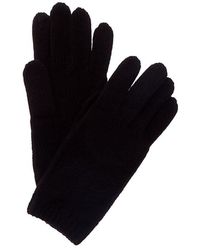 Portolano - Cable Cashmere Tech Gloves - Lyst