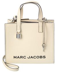Marc Jacobs - Grind Mini Leather Tote - Lyst