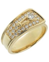 Dior - Dior 18K 0.57 Ct. Tw. Diamond Ring (Authentic Pre-Owned) - Lyst