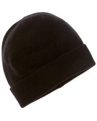 Portolano - Folded Cuff Cashmere Hat - Lyst