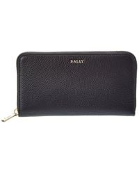 Bally - Zarissa.O Leather Zip Around Wallet - Lyst