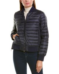 Moncler Rome Down Coat - Blue