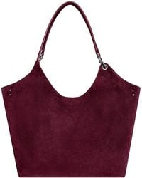 Rebecca Minkoff - Perfect Suede Tote - Lyst