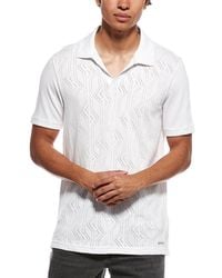 KARL LAGERFELD - Sweater Polo Shirt - Lyst
