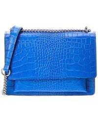 Italian Leather - Natalie Leather Top Handle Bag - Lyst
