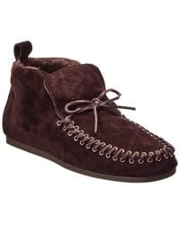 Madewell - Meadow Suede Moccasin Bootie - Lyst