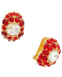 Kenneth Jay Lane - Cluster Earrings - Lyst