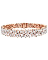 Lab Grown Diamonds - 14K 13.00 Ct. Tw. Lab-Grown Diamond Fashion Bracelet - Lyst