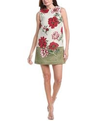 Oscar de la Renta - Silk-Lined Shift Dress - Lyst