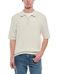 Rag & Bone - Lewis 1/4-Zip Polo Shirt - Lyst