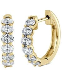 Sabrina Designs - 14k 1.14 Ct. Tw. Diamond Huggie Earrings - Lyst