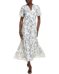 Vince Camuto - Printed Maxi Dress - Lyst