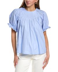 English Factory - Tuck Detail Blouse - Lyst