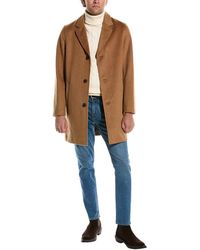 Cole Haan - Wool-Blend Overcoat - Lyst