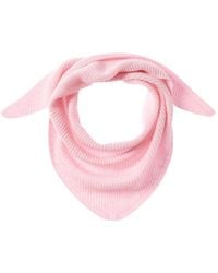 Phenix - Rib Knit Cashmere Neckerchief - Lyst