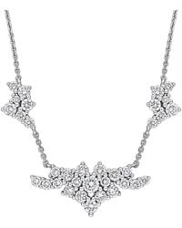 Created Forever - 14K 0.17 Ct. Tw. Lab-Grown Diamond Statement Necklace - Lyst