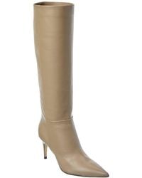 Sergio Rossi - Cindy Leather Knee-High Boot - Lyst