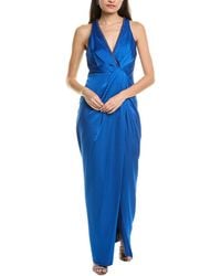 Aidan Mattox - Slim Column Gown - Lyst