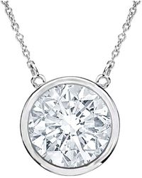 Diana M. Jewels - Fine Jewelry 14k 0.20 Ct. Tw. Diamond Necklace - Lyst