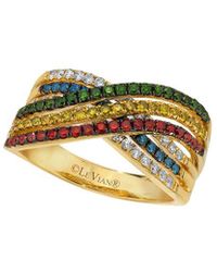 Womens Jewellery Rings Tw Diamond Ring in Metallic Le Vian 14k 0.56 Ct 