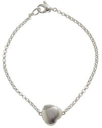 John Hardy - Pebble 0.07 Ct. Tw. Diamond & Gemstone Station Bracelet - Lyst